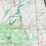 Wy Mule Deer Unit 75 Topographical Map Preview 2