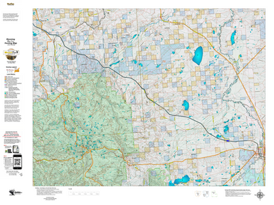 Wy Mule Deer Unit 75 with Land Ownership Preview 1