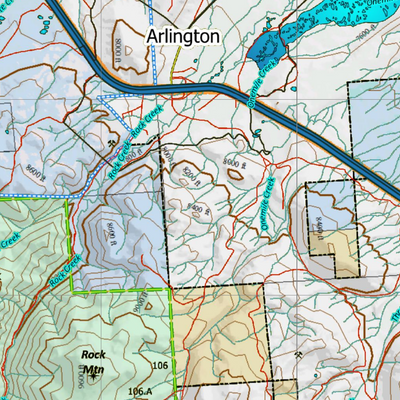 Wy Mule Deer Unit 75 with Land Ownership Preview 3