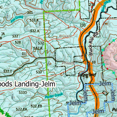 Wy Mule Deer Unit 76 Concentration Areas Preview 3