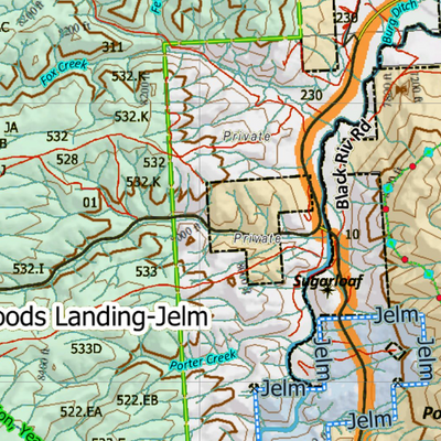 Wy Mule Deer Unit 76 Concentrations and Land Ownership Preview 3