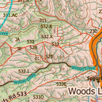 Wy Mule Deer Unit 76 Topo with Concentrations Preview 3