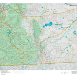 Wy Mule Deer Unit 76 Topographical Map Preview 1
