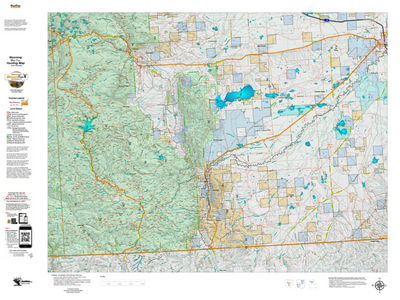 Wy Mule Deer Unit 76 with Land Ownership Preview 1