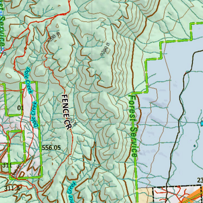 Wy Mule Deer Unit 76 with Land Ownership Preview 2