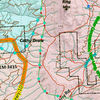 Wy Mule Deer Unit 77 Concentration Areas Preview 3