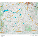 Wy Mule Deer Unit 77 Topographical Map Preview 1