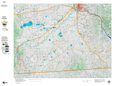 Wy Mule Deer Unit 77 Topographical Map Preview 1