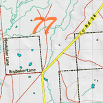 Wy Mule Deer Unit 77 Topographical Map Preview 2