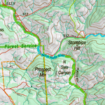 Wy Mule Deer Unit 78 Topographical Map Preview 3