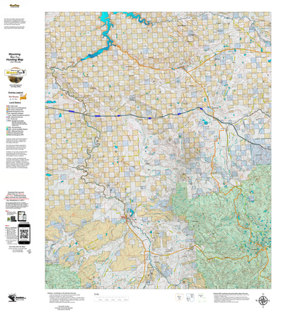 Wy Mule Deer Unit 79 with Land Ownership Preview 1