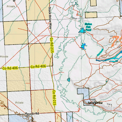 Wy Mule Deer Unit 79 with Land Ownership Preview 2