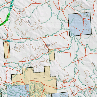 Wy Mule Deer Unit 8 Concentrations and Land Ownership Preview 2