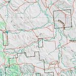 Wy Mule Deer Unit 8 Topographical Map Preview 2