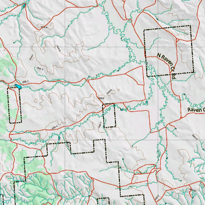 Wy Mule Deer Unit 8 Topographical Map Preview 2