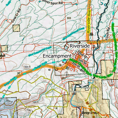 Wy Mule Deer Unit 80 Concentrations and Land Ownership Preview 3
