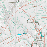 Wy Mule Deer Unit 80 Topographical Map Preview 2