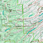 Wy Mule Deer Unit 80 Topographical Map Preview 3