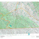 Wy Mule Deer Unit 81 Topographical Map Preview 1