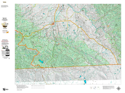 Wy Mule Deer Unit 81 Topographical Map Preview 1