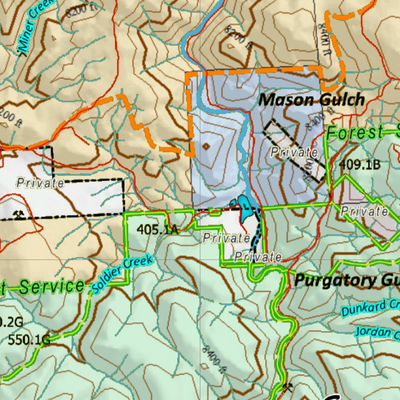 Wy Mule Deer Unit 81 with Land Ownership Preview 3