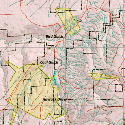 Wy Mule Deer Unit 82 Concentration Areas Preview 2