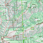 Wy Mule Deer Unit 82 Topographical Map Preview 3