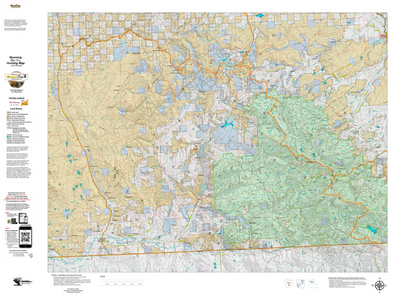 Wy Mule Deer Unit 82 with Land Ownership Preview 1