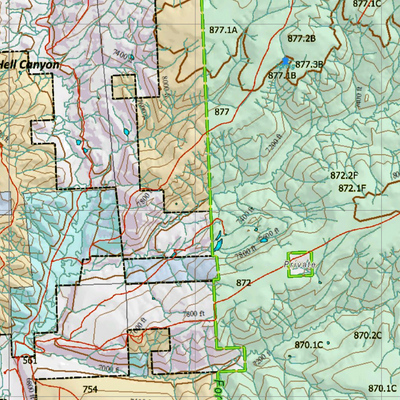 Wy Mule Deer Unit 82 with Land Ownership Preview 3