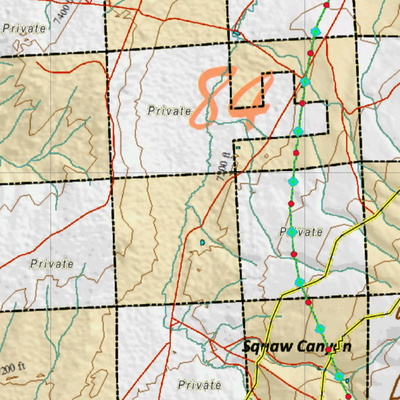Wy Mule Deer Unit 84 Concentrations and Land Ownership Preview 2