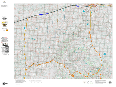 Wy Mule Deer Unit 84 Topographical Map Preview 1