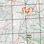 Wy Mule Deer Unit 84 Topographical Map Preview 2