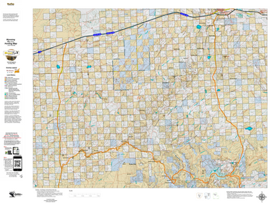 Wy Mule Deer Unit 84 with Land Ownership Preview 1