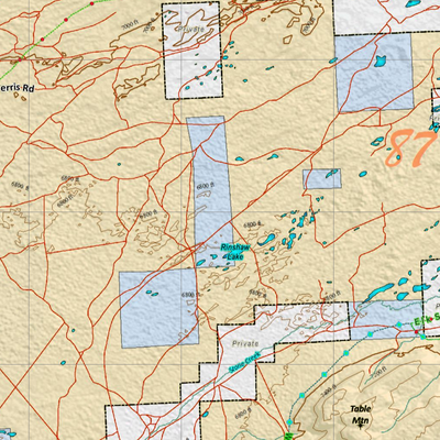 Wy Mule Deer Unit 87 Concentrations and Land Ownership Preview 2
