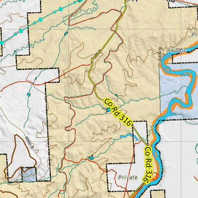 Wy Mule Deer Unit 88 Concentrations and Land Ownership Preview 2