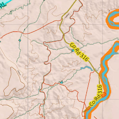 Wy Mule Deer Unit 88 Topo with Concentrations Preview 2