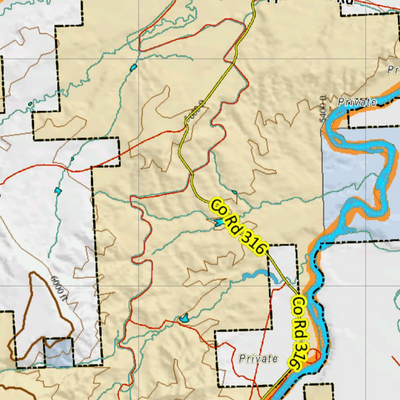 Wy Mule Deer Unit 88 with Land Ownership Preview 2