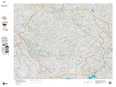 Wy Mule Deer Unit 89 Topographical Map Preview 1
