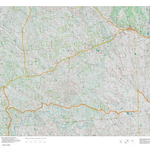 Wy Mule Deer Unit 9 Topographical Map Preview 1