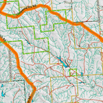 Wy Mule Deer Unit 9 Topographical Map Preview 3