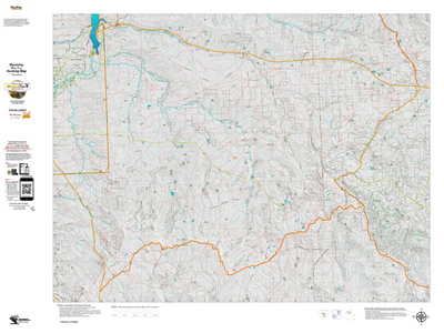 Wy Mule Deer Unit 90 Topographical Map Preview 1
