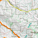 Wy Mule Deer Unit 90 Topographical Map Preview 3