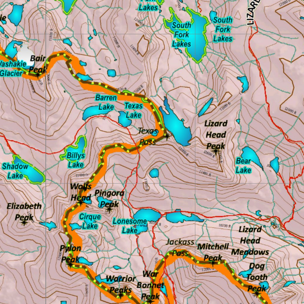 Wy Mule Deer Unit 92 Concentration Areas Map by Wyoming HuntData LLC ...