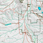 Wy Mule Deer Unit 96 Topographical Map Preview 2