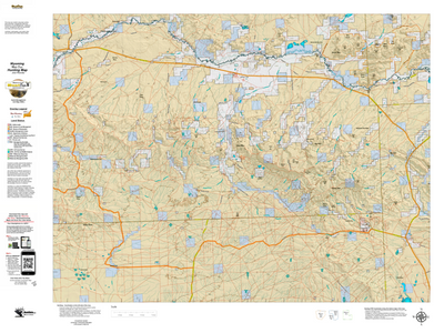 Wy Mule Deer Unit 96 with Land Ownership Preview 1