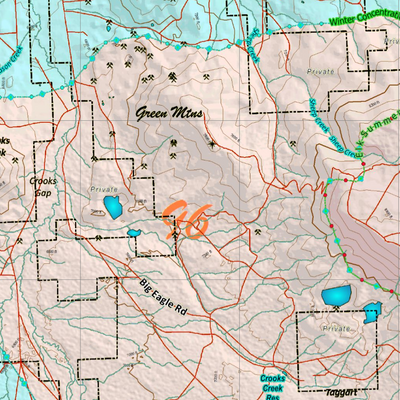 Wy Mule Deer Unit 97 Concentration Areas Preview 3