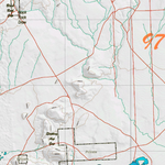Wy Mule Deer Unit 97 Topographical Map Preview 2