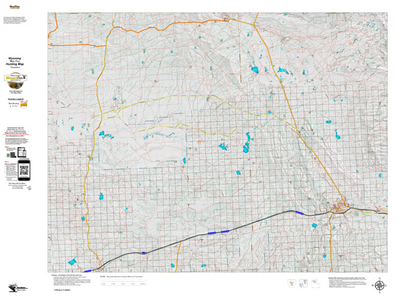 Wy Mule Deer Unit 98 Topographical Map Preview 1