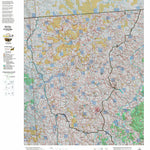 Wyoming HuntData LLC Wy White Tail Deer 19 Hybrid Hunting Map digital map