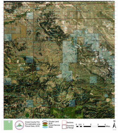 Wyoming State Forestry Division Crook County Ortho 3 digital map
